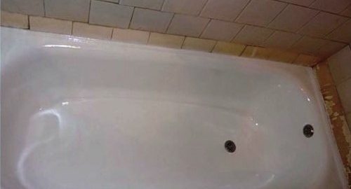 Реставрация ванны жидким акрилом | Черепаново